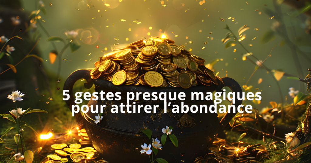trésor symbolisant comment attirer l'abondance